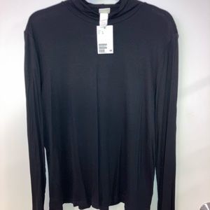 Black Lightweight Turtleneck
